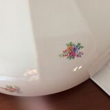 Old dodecagon tureen opaque porcelain Ceranord "Minerva"