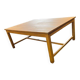 Table vintage XL en bois massif / table à manger / table de travail