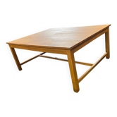 Table vintage XL en bois massif / table à manger / table de travail