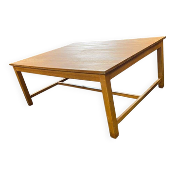 Vintage XL solid wood table / dining table / work table