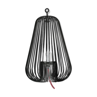 Hanging grande light cage designer Jocelyn Deris