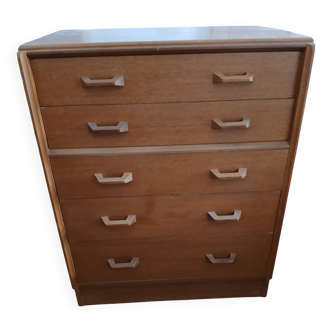 G Plan chest of drawers