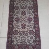 Oriental rug pure wool 61x127cm