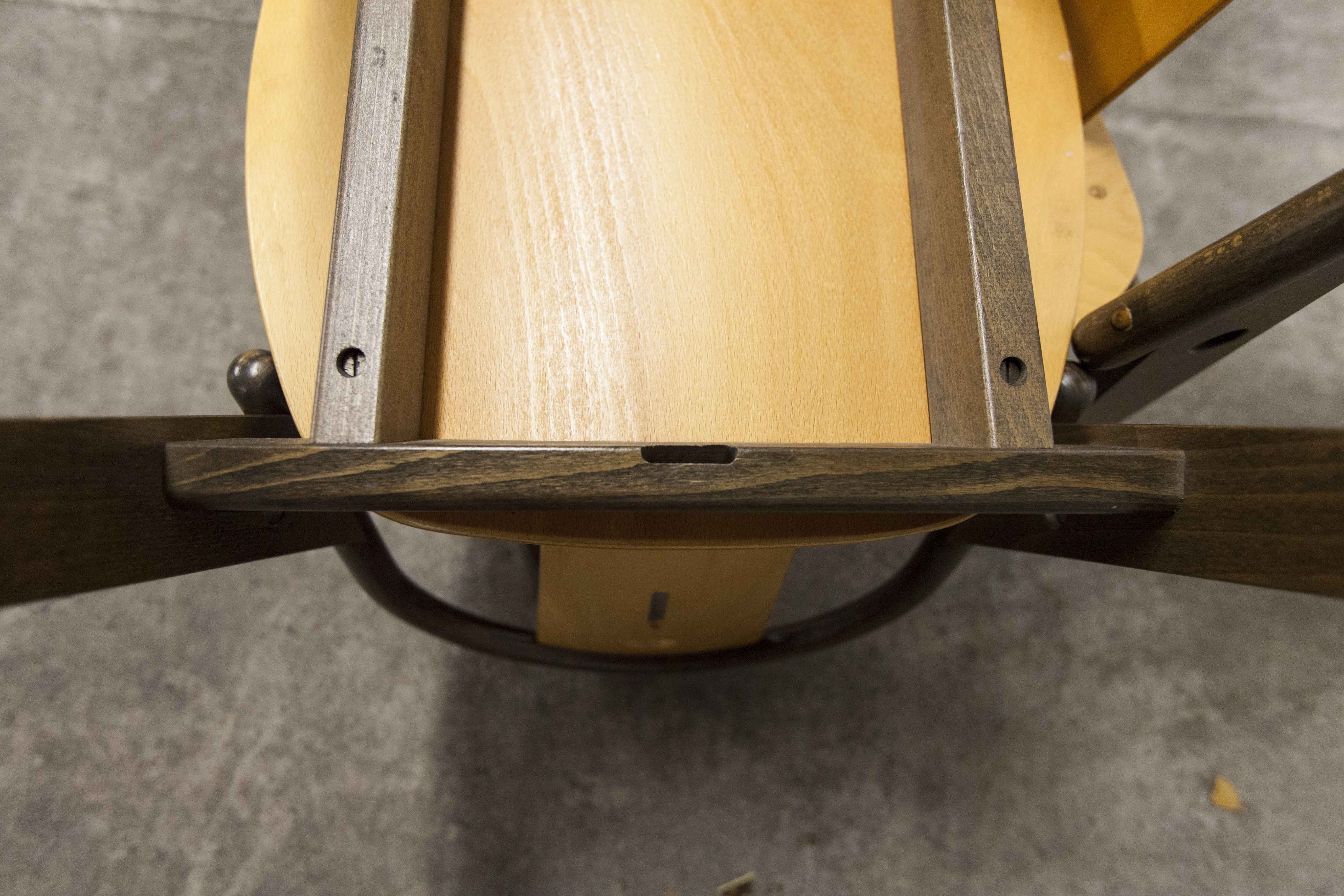 6 Baumann "transit" chairs 1990s