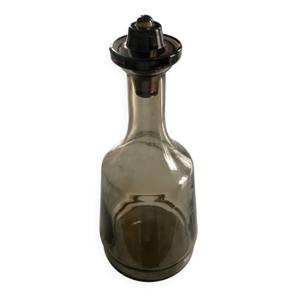 Carafe verre fumé années 70