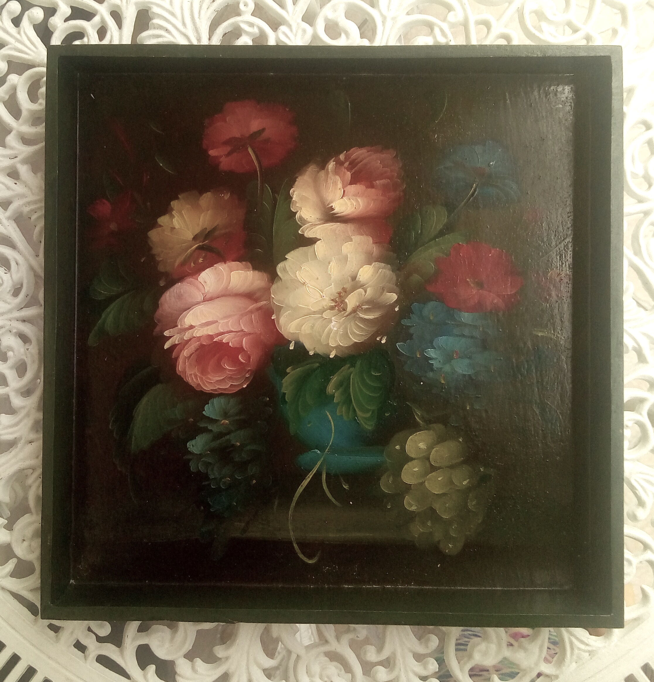 Hand-painted flower tray 5 in 1