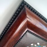 Tableau Vintage Poppies – Oil on Canvas signed EMY, 1980