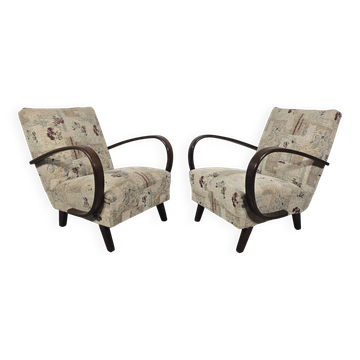 Paire de fauteuils de Jindrich Halabala, années 1940