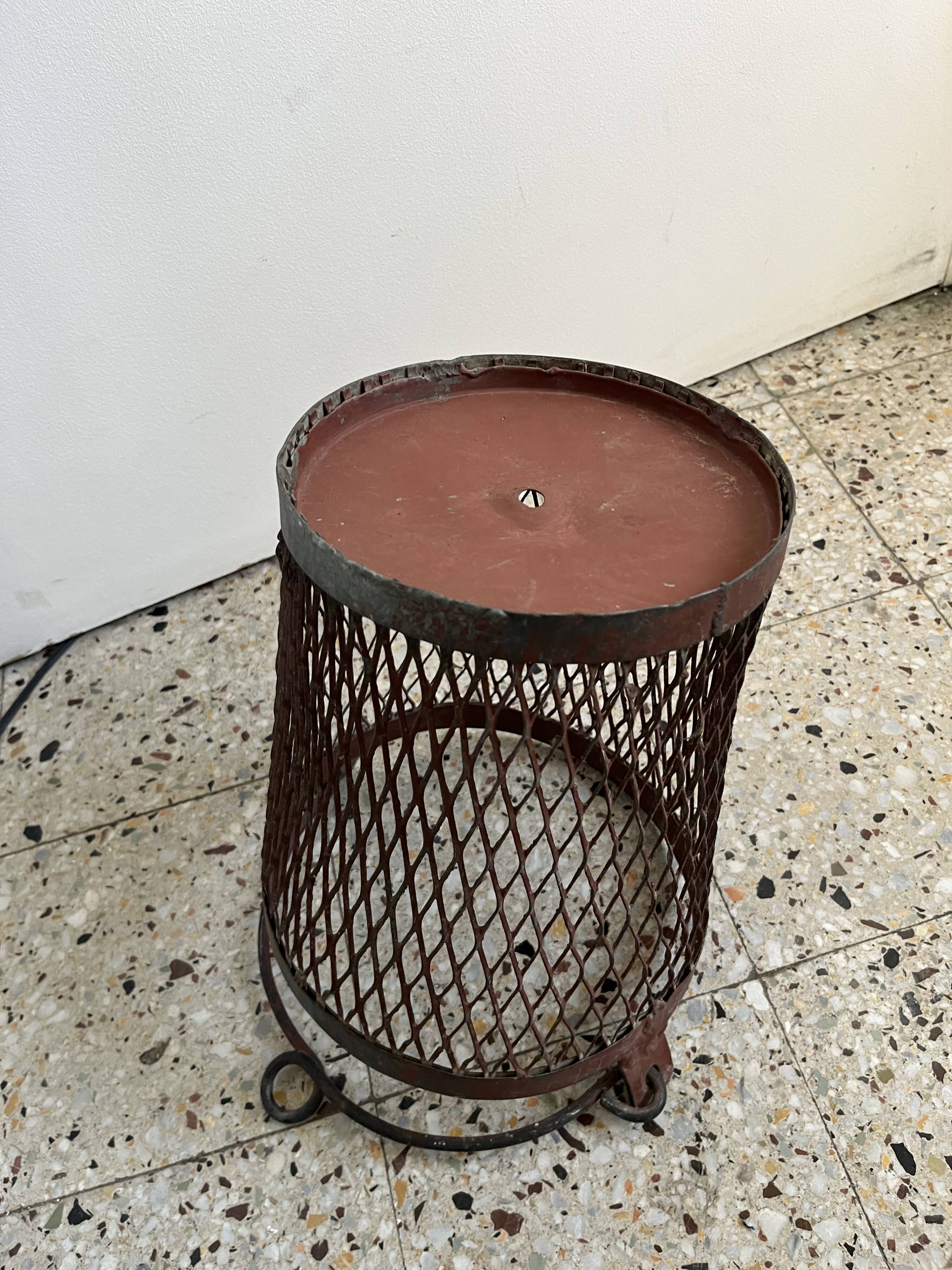 Old coal basket