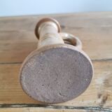 Vintage stoneware candle holder