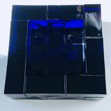 Blue Murano glass centerpiece, Italy 1960s