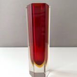 2 Sommerso vases, Flavio Poli, 60's