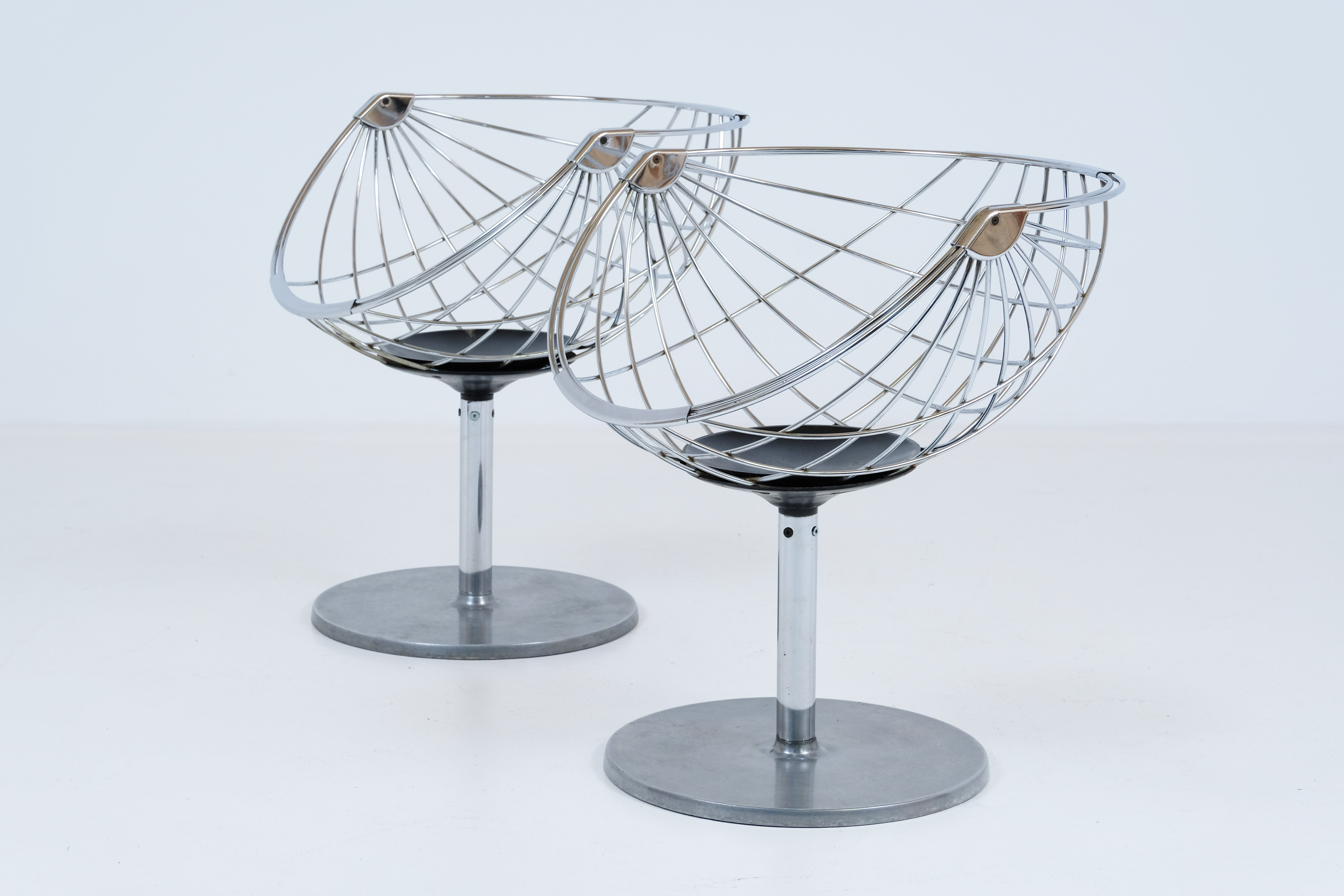 Pair of Atomic armchairs by Rudi Verelst 1970