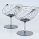 Pair of Atomic armchairs by Rudi Verelst 1970