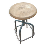 Set of two industrial style stools