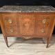 Louis XVI style commode in marquetry