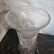 Cut crystal vase