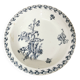 Shallow dish Chardons Gien - late 19th century