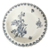Shallow dish Chardons Gien - late 19th century