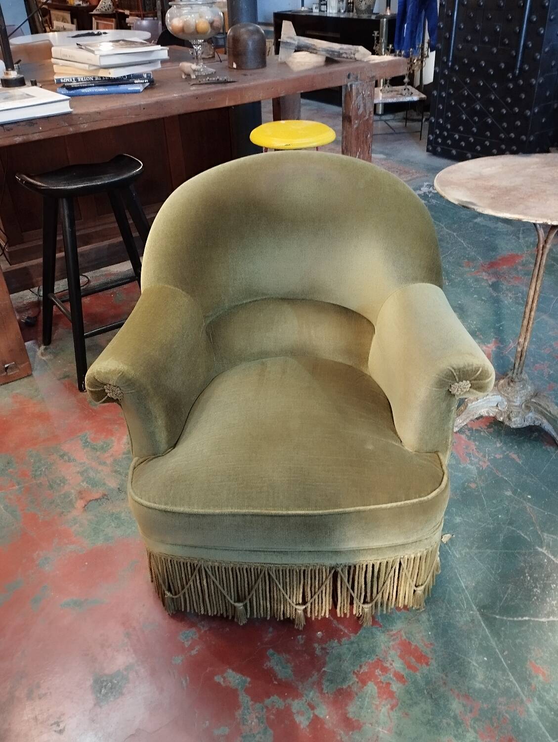 Fauteuil crapaud