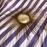 Chaty Vallauris witch's eye curved mirror from the 60s