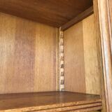 Solid oak library