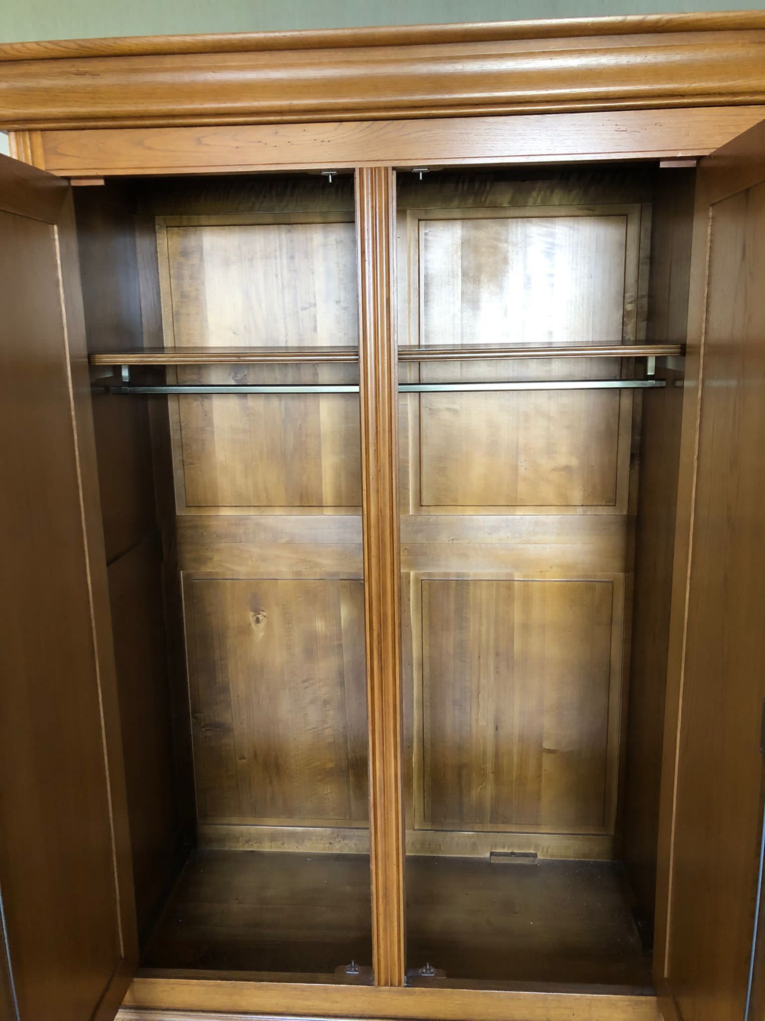 Large solid oak cabinet