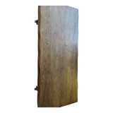 Brutalist elm table