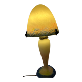 Lamp signed "le verre français"