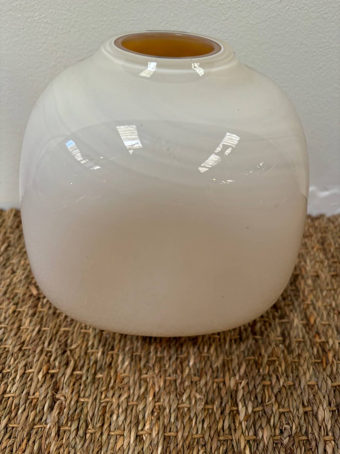 Vase en verre murano