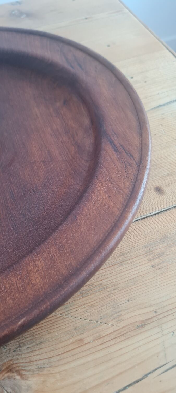 Solid teak top