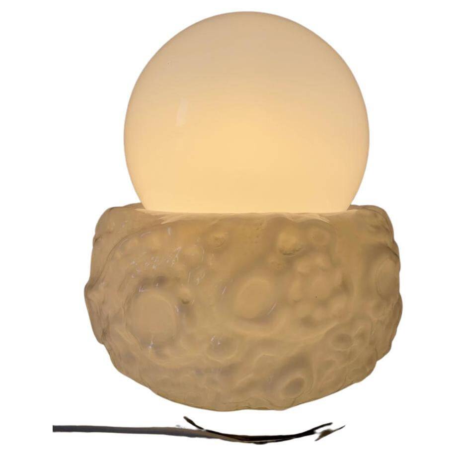 Murano glass table lamp, style Carlo Nason for Mazzega, Italy 1970s