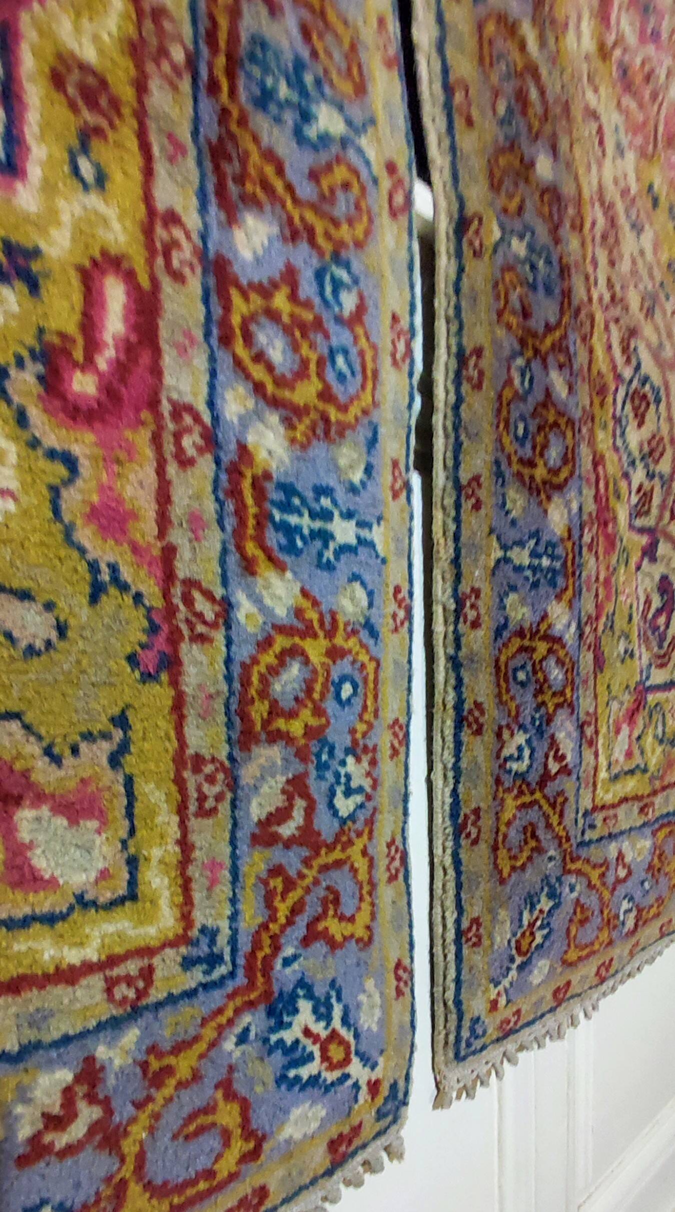 Set de 2 tapis d'Orient noués main