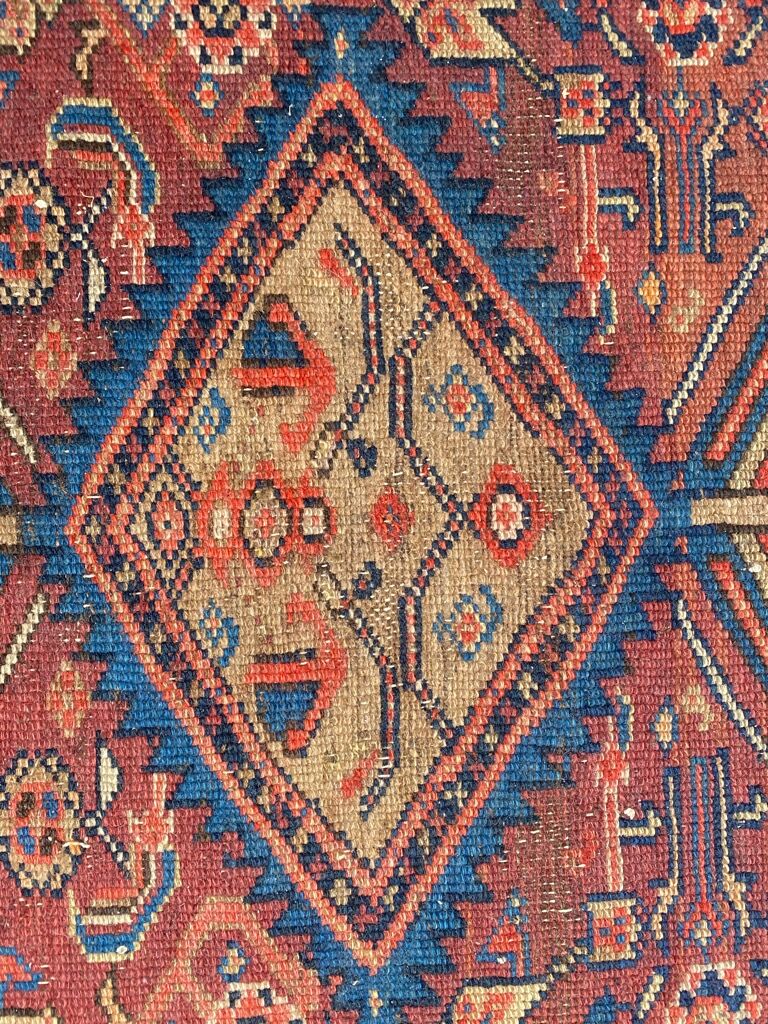 Old Persian carpet Malayer fine 120x190 cm