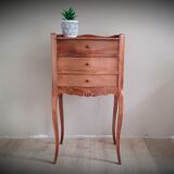 Regency bedside table with drawers