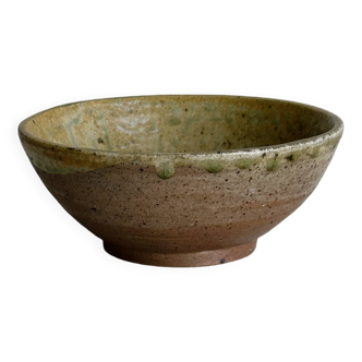 Handmade ceramic craft bowl, rustic glazed bowl