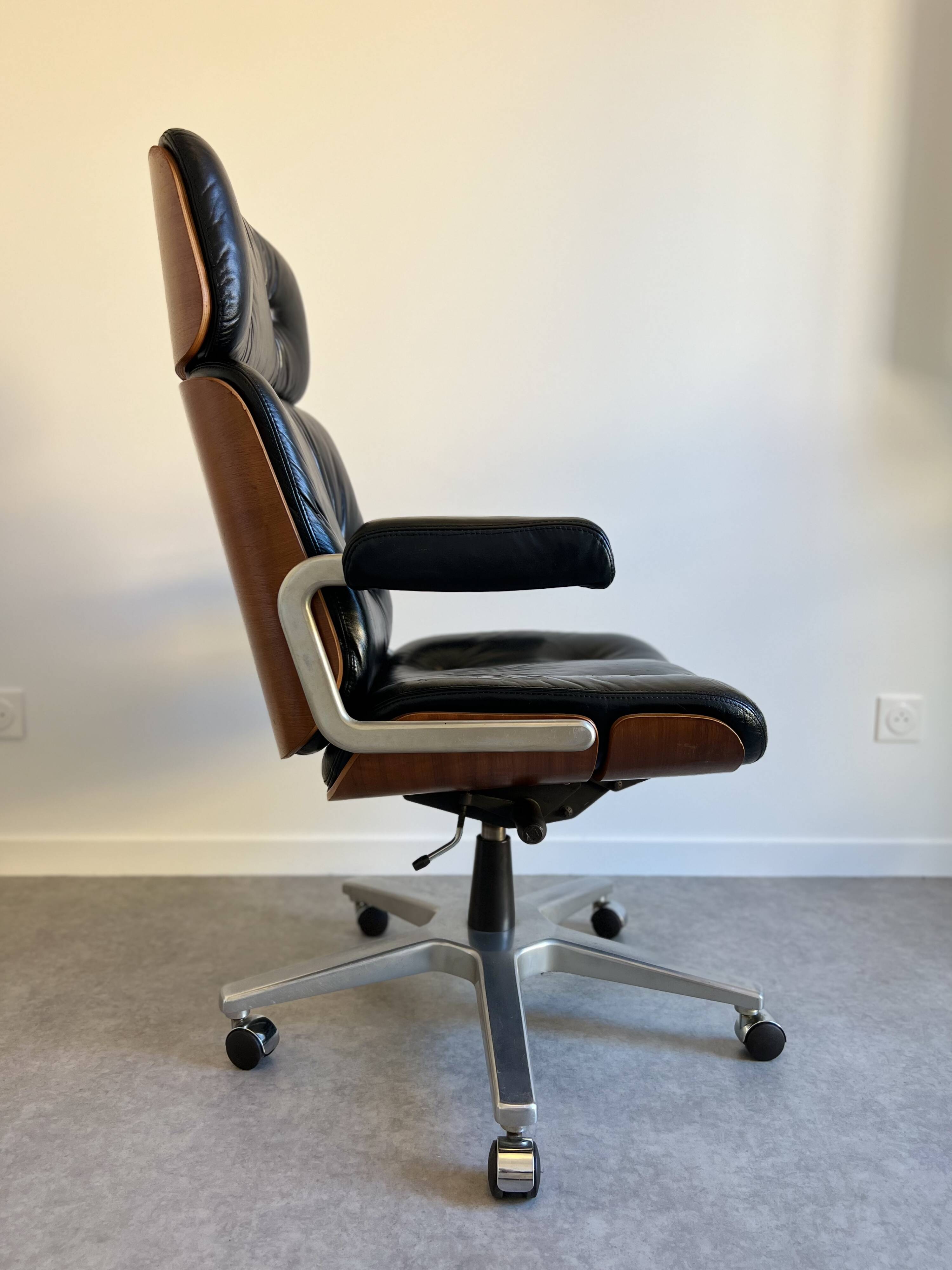 Stoll Giroflex Office Chair by Karl Dittert 1970s Vintage