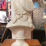 Plaster bust