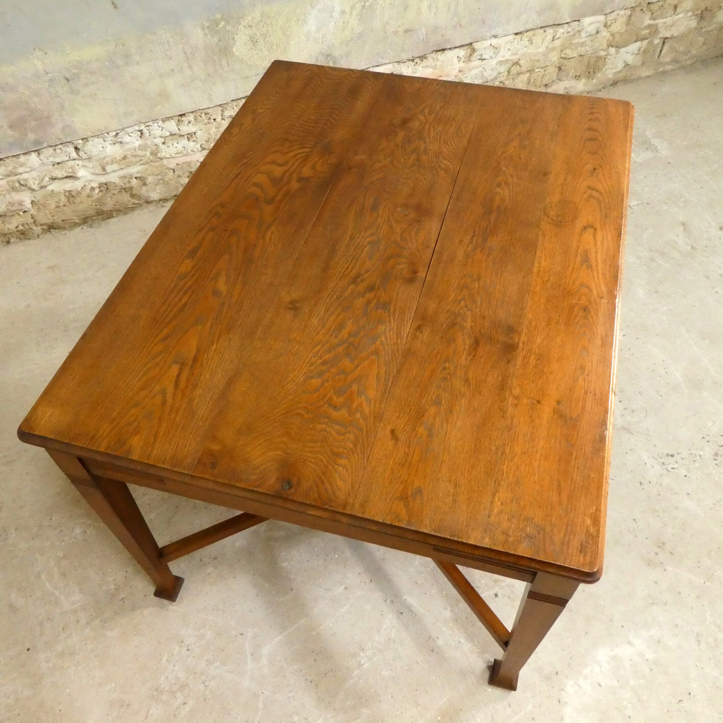 Art deco oak table