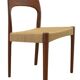 Lot de 4 chaises à manger 'Logster' - Arne Hovmand Olsen