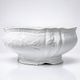 Vintage large salad bowl attributed to Bernardaud, Louvre model, Limoges porcelain.