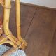 Canapé rotin vintage 3 places, 3 modules- possibilité banquette et chauffeuse