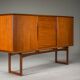 Danish teak sideboard by Arne Vodder for Vamo Sønderborg, 1960s