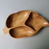 Teak serving dish
