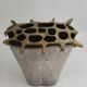 David Marshall, large urn / decorative vase, brutalist style, late 20th century.