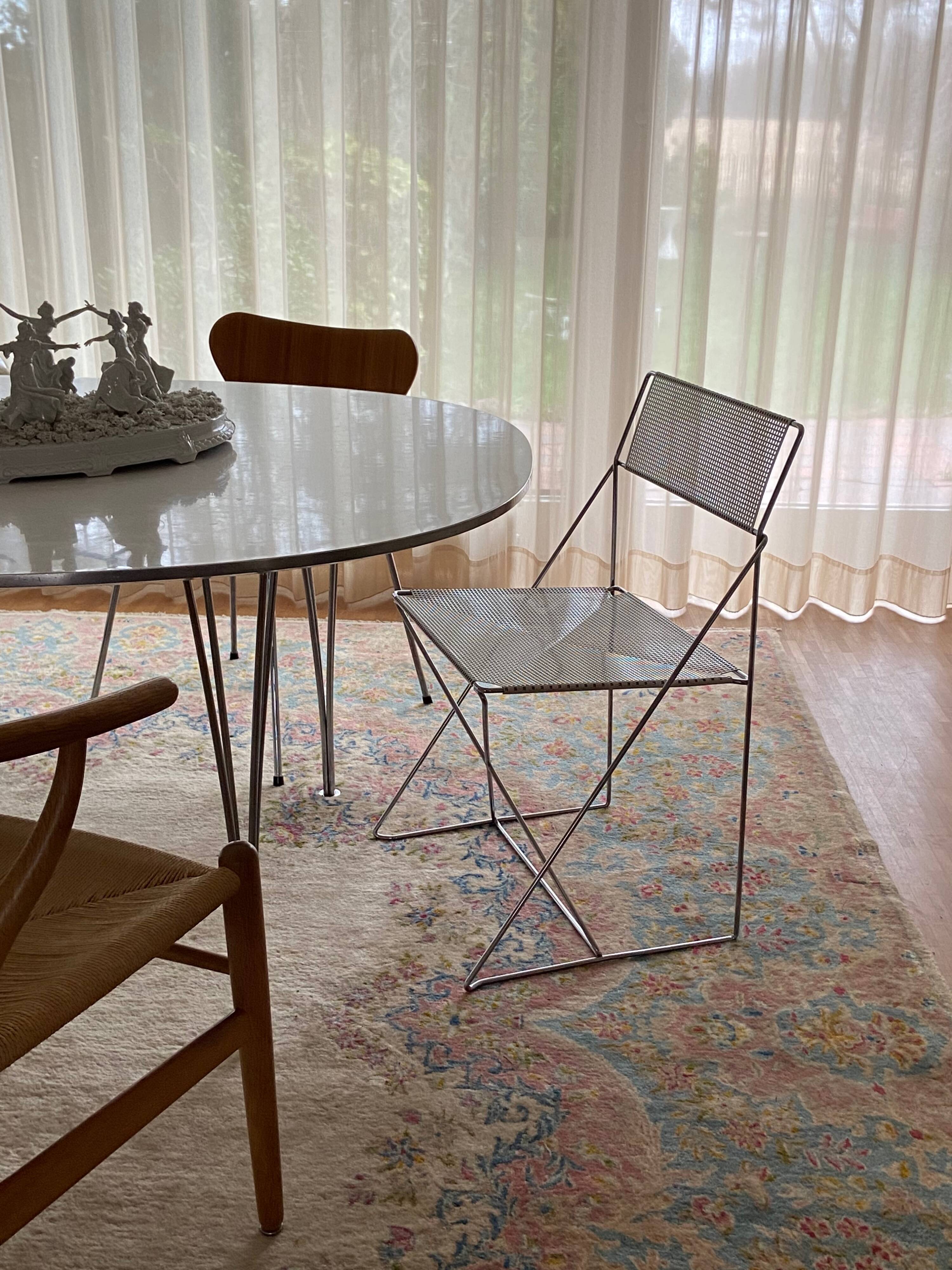 One X Line Chair by Niels Jørgen Haugesen for Hybodan 1980s