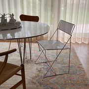 One X Line Chair by Niels Jørgen Haugesen for Hybodan 1980s