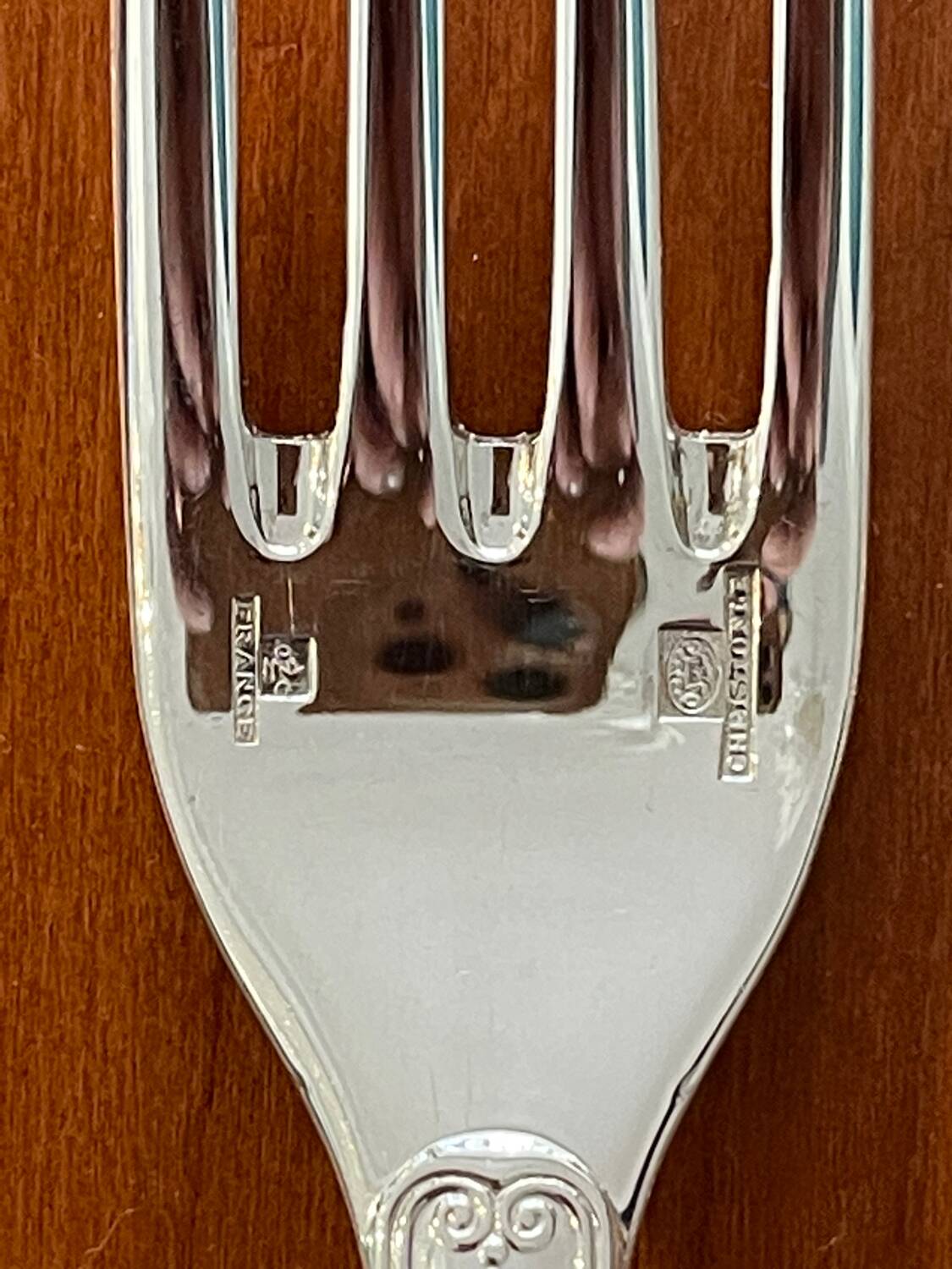 Christofle malmaison 8 person 40 piece cutlery set near new condition