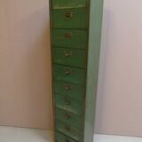 Vintage metal filing cabinet 1950's