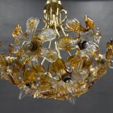 Murano Glass Chandelier, Italy, 1990s
